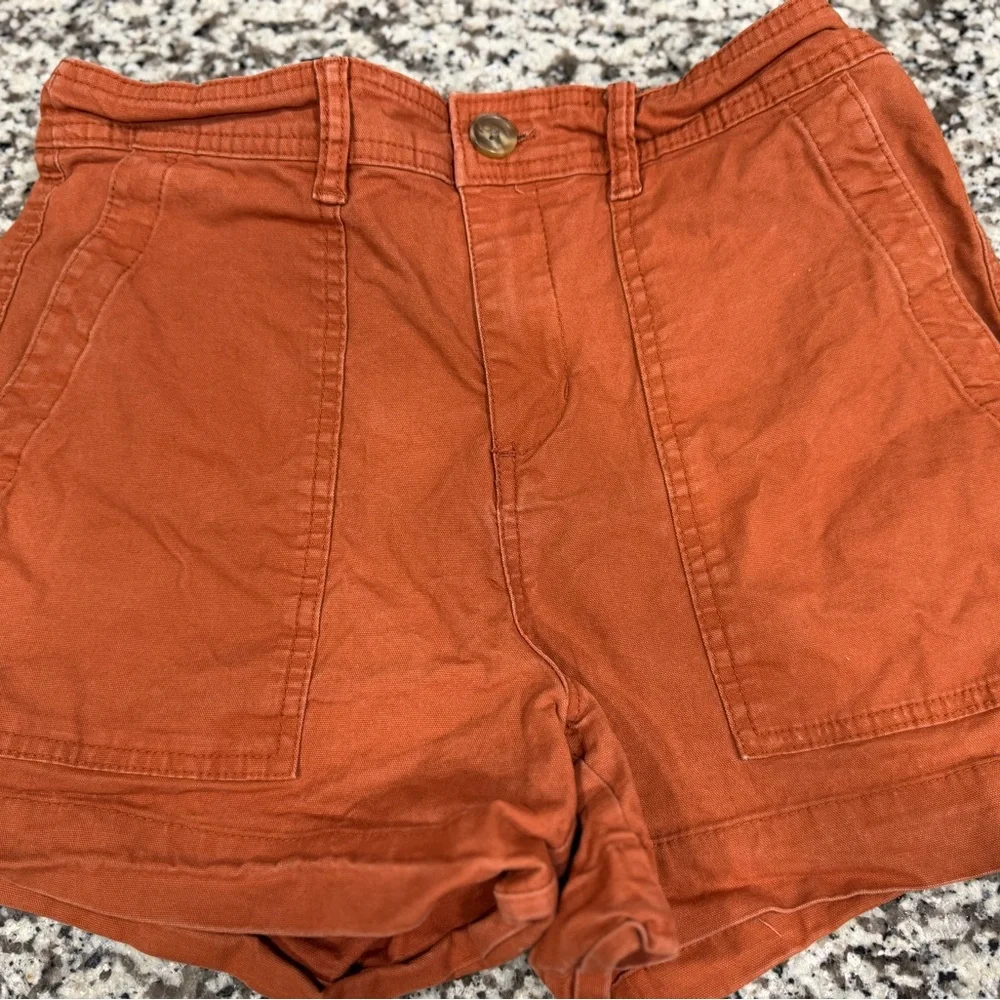 a new day Terracotta Shorts sz 8 - Picture 1 of 3
